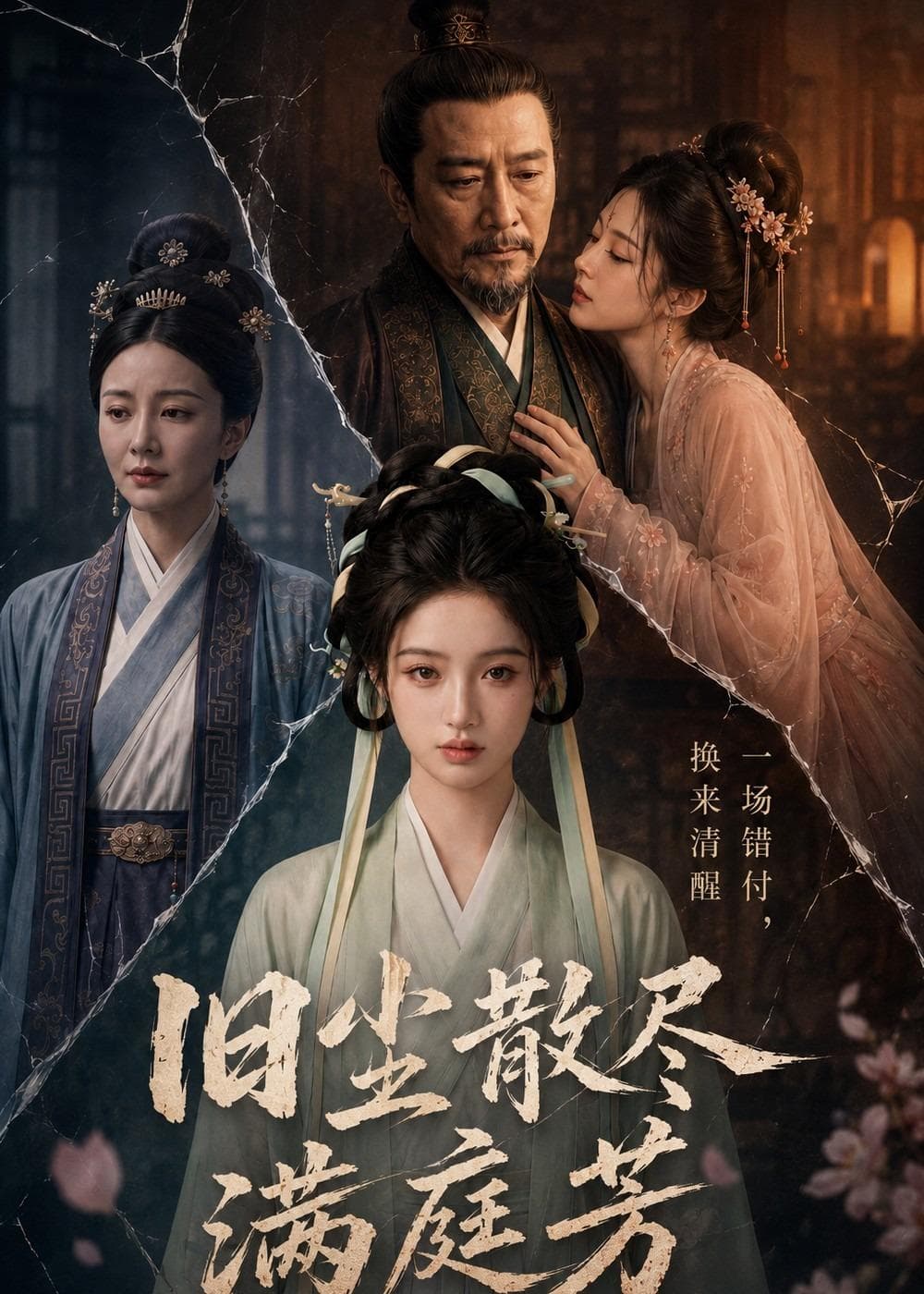 旧尘散尽满庭芳海报
