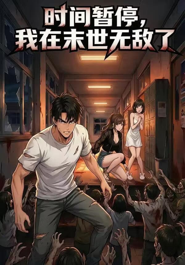 时间暂停，我在末世无敌了海报