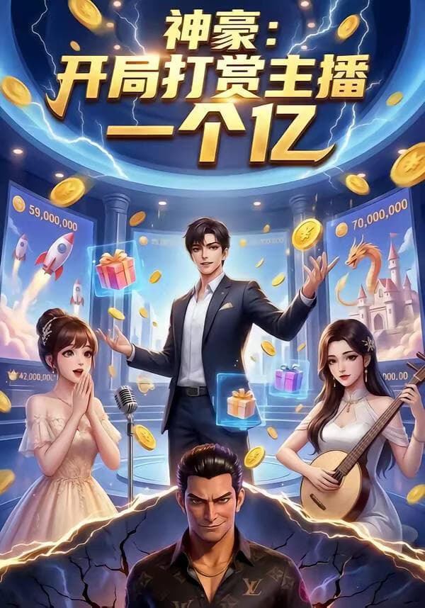 神豪开局打赏主播一个亿海报