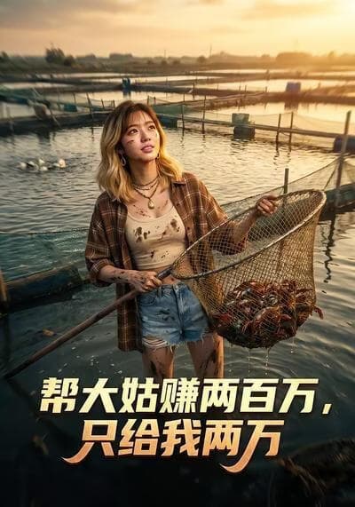 帮大姑赚两百万，只给我两万海报