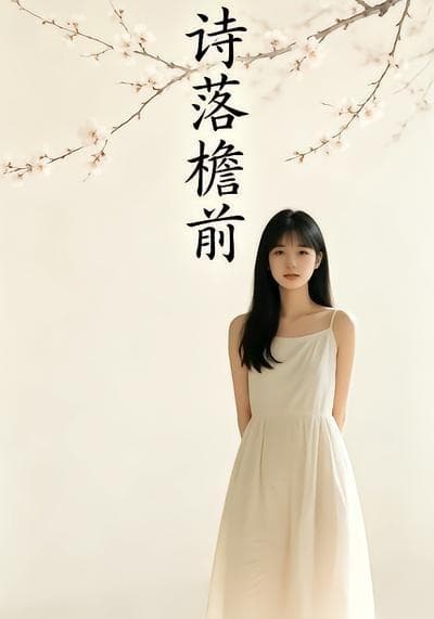 诗落檐前海报